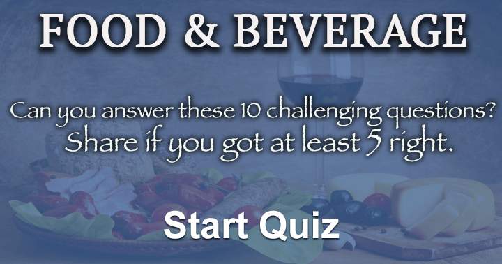 How much of a food critic are you? Take the test and find out.