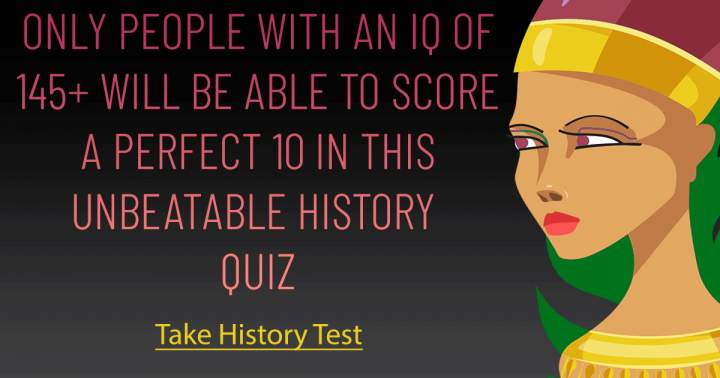 Banner for A challenging quiz on historical facts.