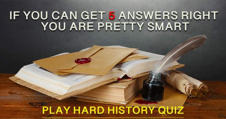 HARD History Quiz