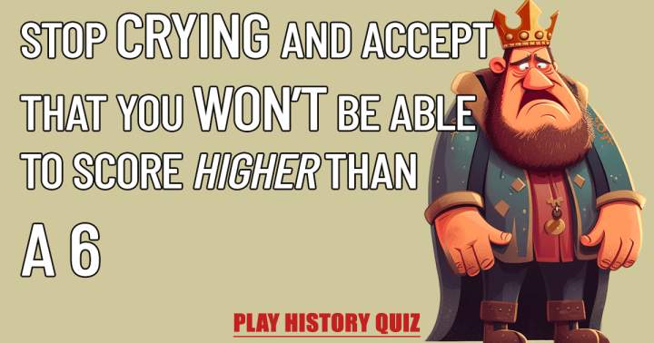 Banner for Quiz on historical trivia.