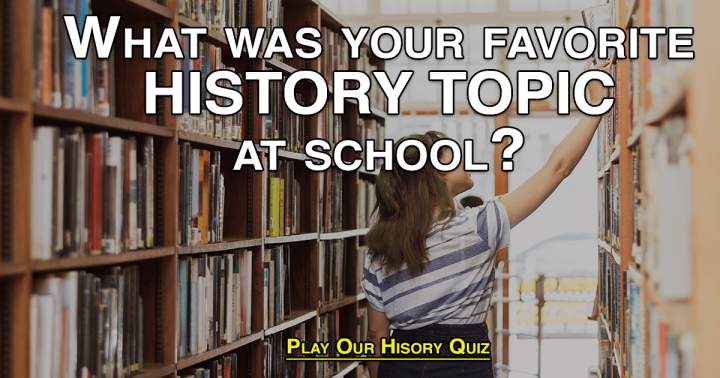 Banner for History Quiz that poses a challenge