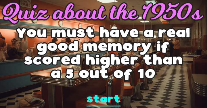 Banner for 1950s Quiz that's Fun