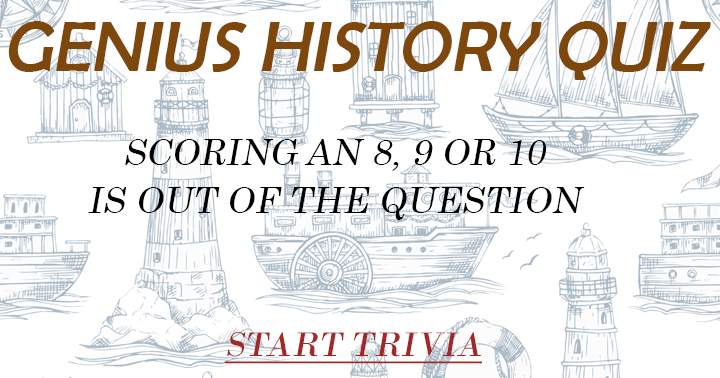 Banner for Nobody passes the history quiz.