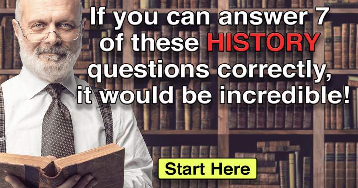 Challenging History Quiz