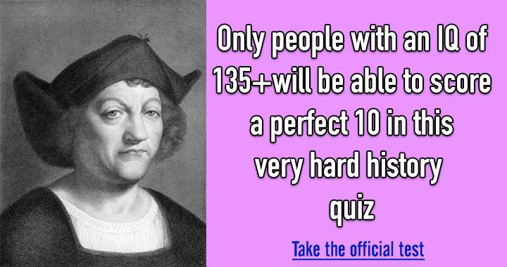 Banner for History Quiz.