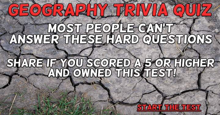 Quiz on Geographical Trivia