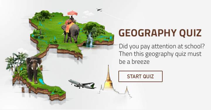 Fun geography trivia quiz. Can you score a 5 out of 10 or higher?