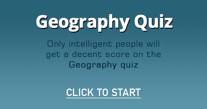 Are you intelligent enough to get a decent score? Share if you are!