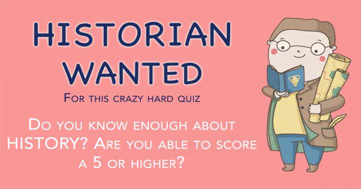 Banner for Challenging Quiz with Historical Aspects