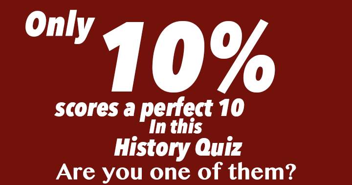 Are you part of the 10%?