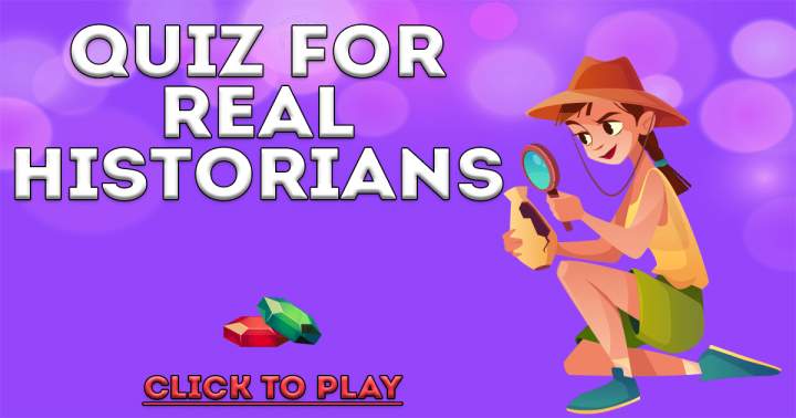 Banner for History quiz.