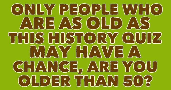 Banner for Those over the age of 50 must achieve a score higher than 6!