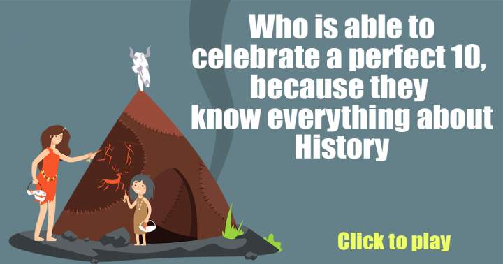 Banner for A History Quiz that poses a challenge.