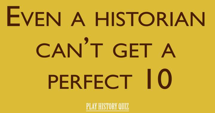 A quiz on history.