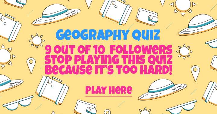 Banner for Challenging Geography Quiz