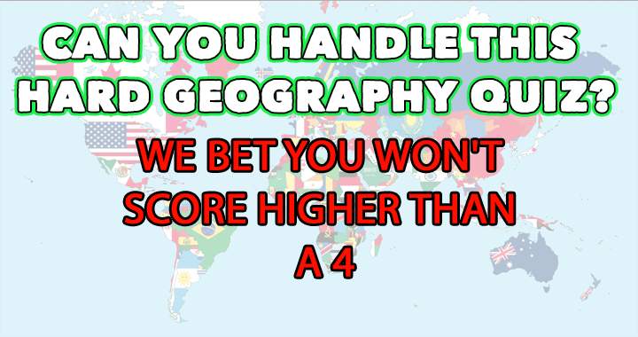 Hard Geography Quiz