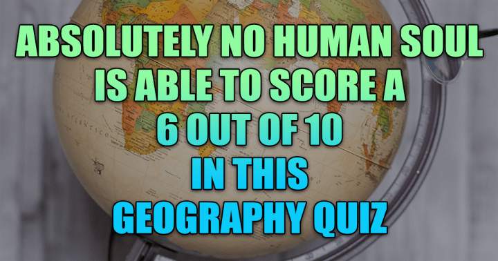 'Quiz on Geography'