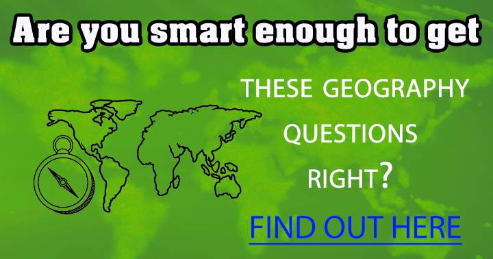 Banner for Quiz on geography.