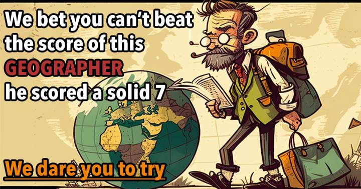 Banner for Do you surpass this geographer in intelligence?