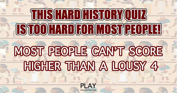 Banner for Unsolvable History Quiz