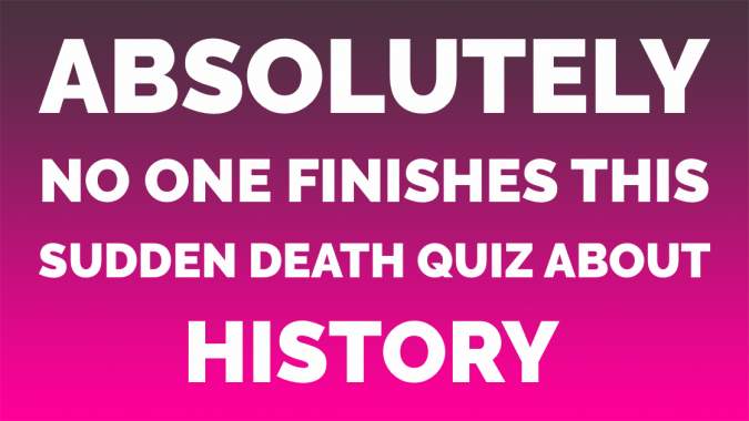 Banner for History Quiz: Sudden Death