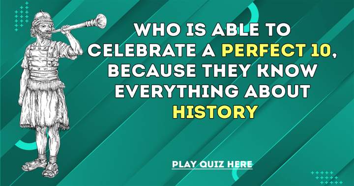 Banner for Quiz on historical events.