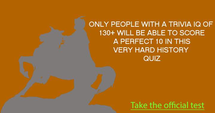 Banner for Quiz on history