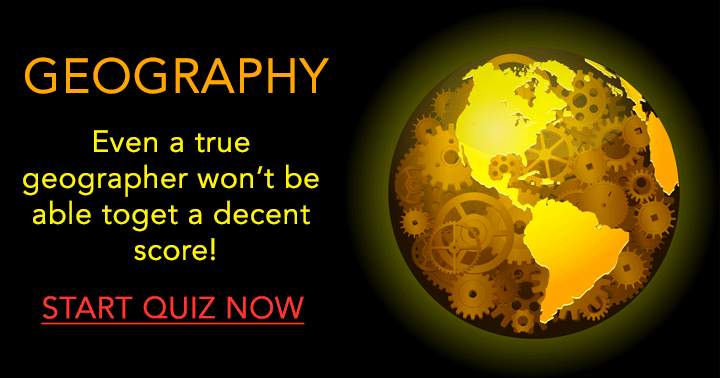 Banner for Geography Quiz