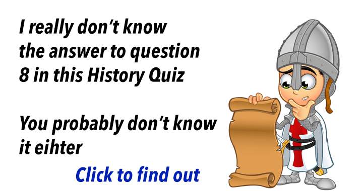Banner for Challenging history quiz