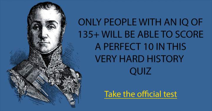 Challenging History Quiz