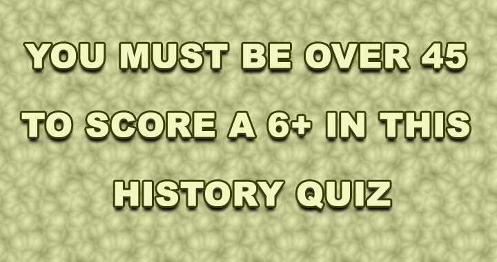 History Quiz.