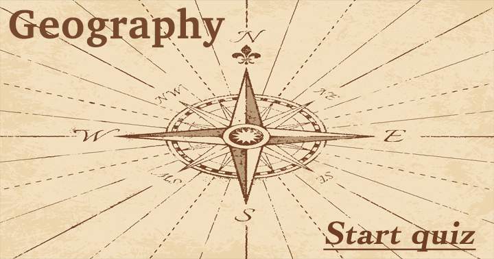 Banner for Geography quiz.
