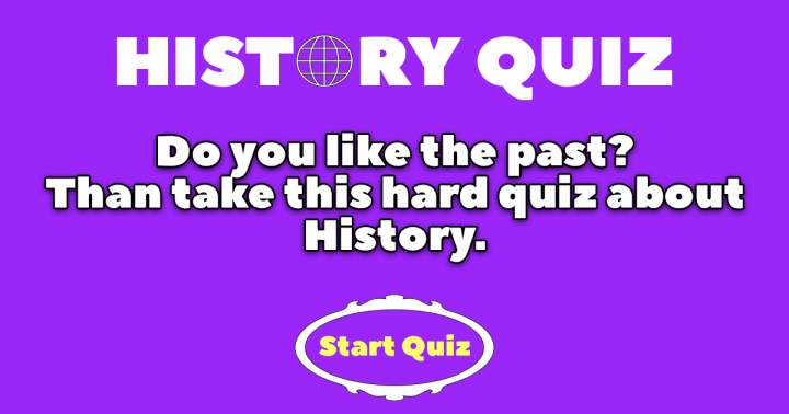 Historical events quiz.