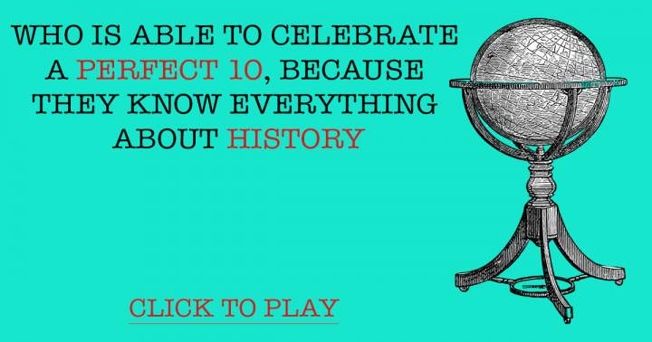 Banner for Quiz on historical events.