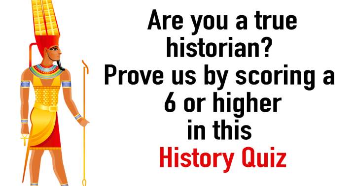 Quiz on history.