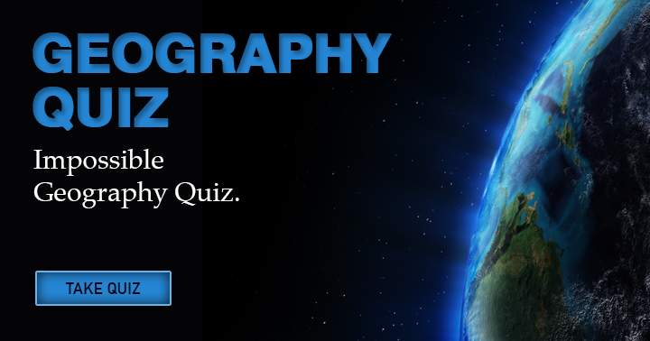 Banner for Unbeatable Geography Quiz