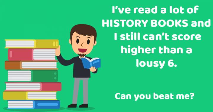 Banner for History Quiz that cannot be beaten