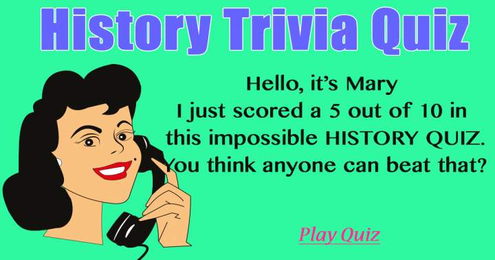 Banner for Trivia Quiz on History
