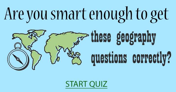 Banner for Test on geography