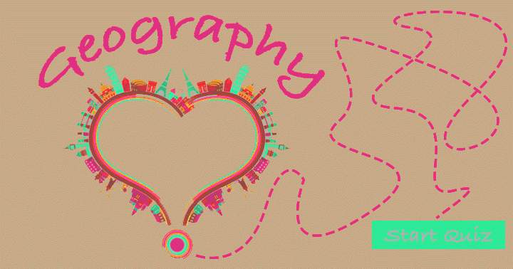 Banner for Geography quiz.