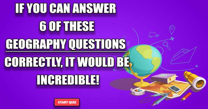 Banner for 'Geography Quiz with 10 Questions'