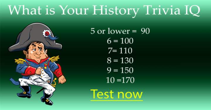 Banner for Historical trivia