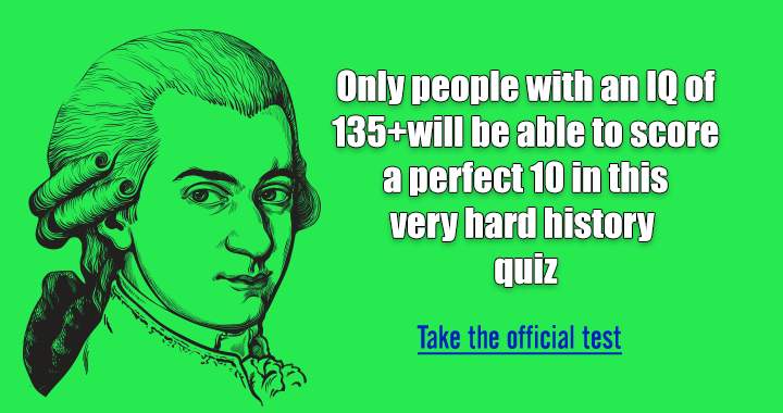 Historical events quiz.