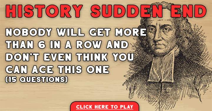 Banner for You will be unable to progress beyond question 6.
