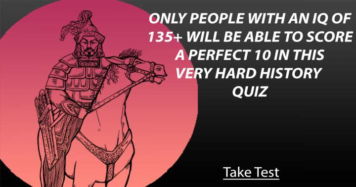 History Quiz that will test your knowledge