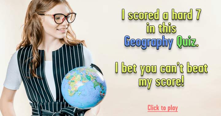 Geography quiz.