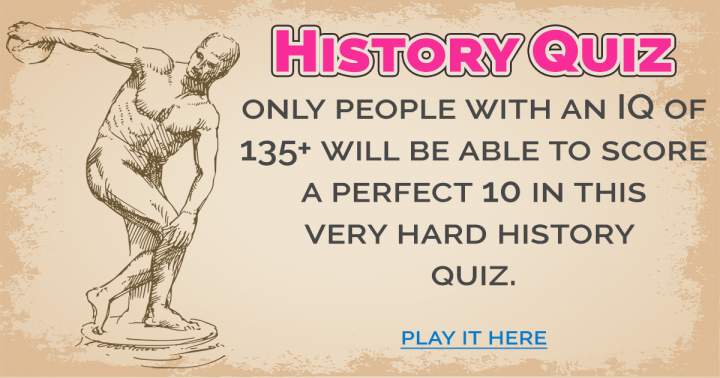 Hard History Quiz