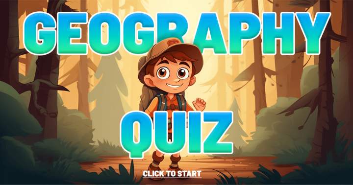 Banner for Test your knowledge with this challenging Geography Quiz.
