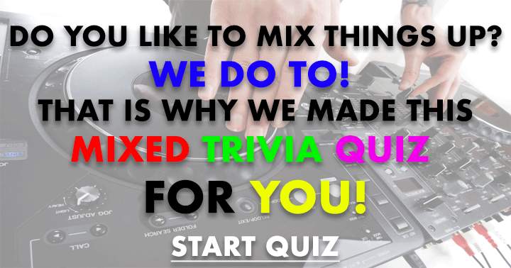 Banner for Quiz with a Variety of Trivia Questions
