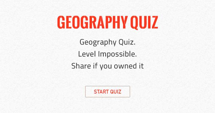 Should you possess it, distribute the Impossible Level under the Geography Category.